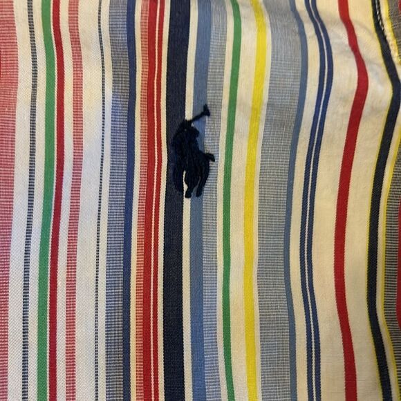 ((2 PIECE)) BOYS POLO RALPH LAUREN SWEATER VEST AND BUTTON DOWN SIZE 4/5 - Picture 5 of 7